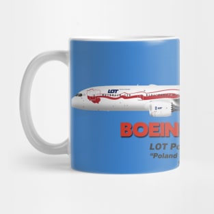 Boeing B787-9 - LOT Polish Airlines "Poland Independence" Mug